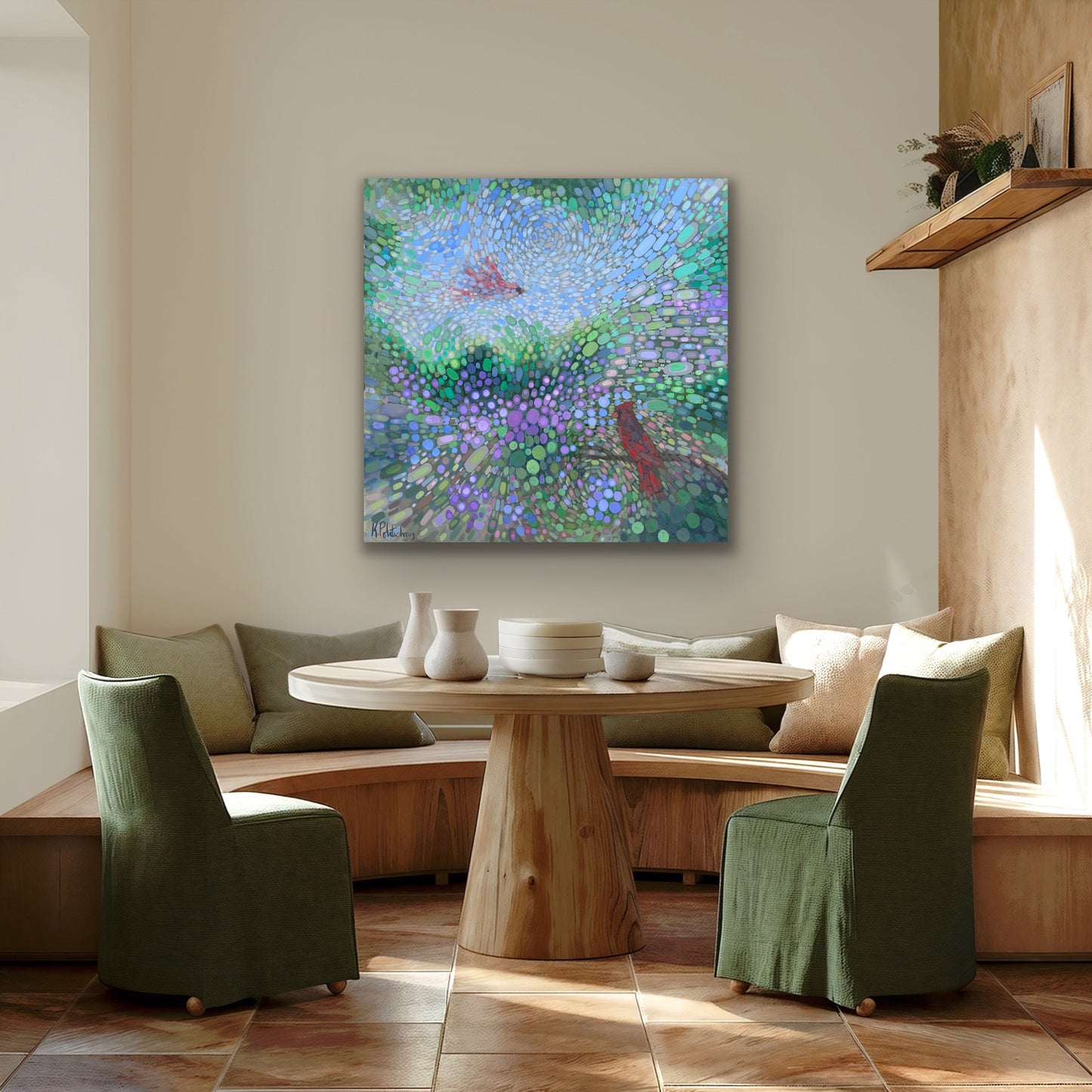 Cardinals- “Blossoming Winds”