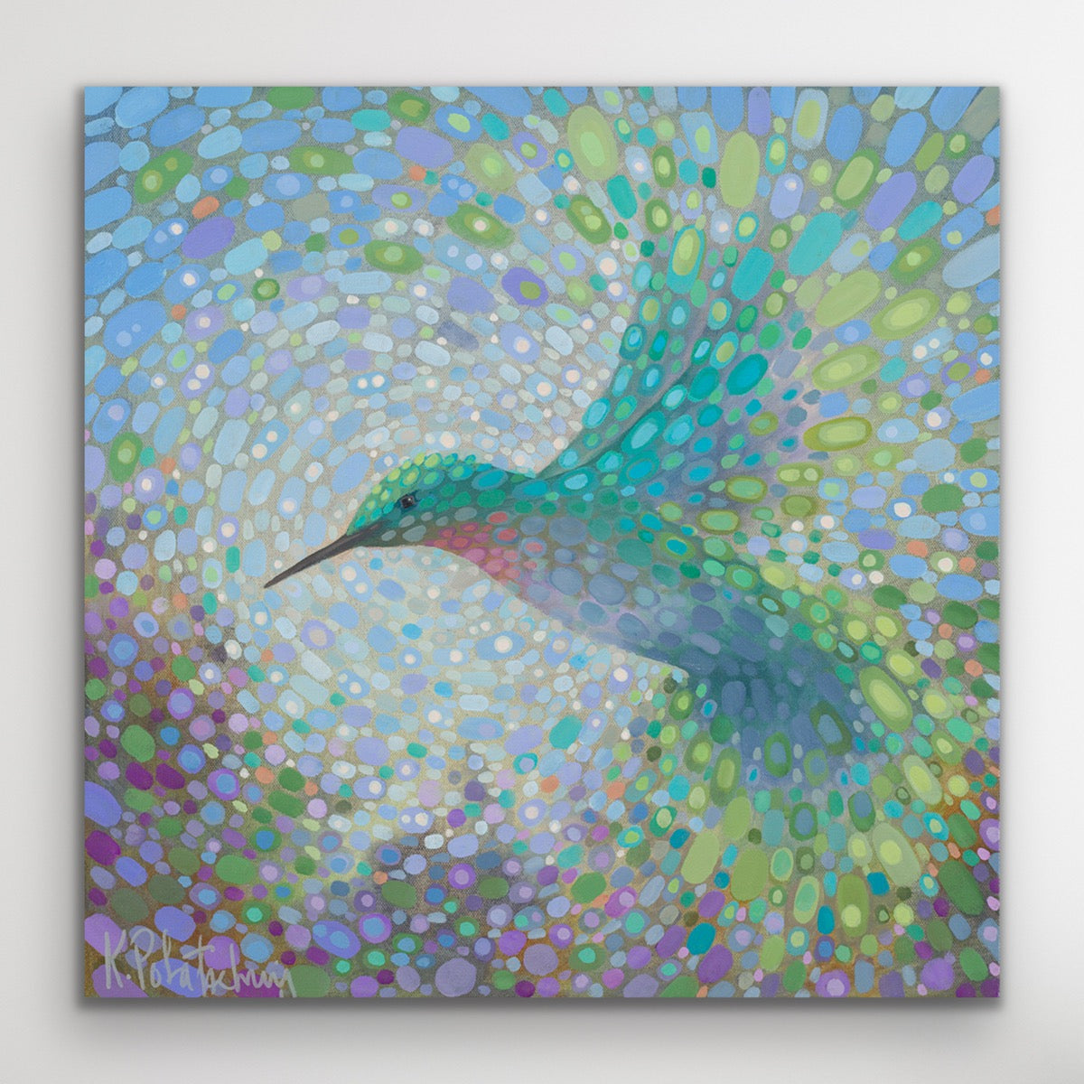 Hummingbird in Flight 15: Shimmering Flight