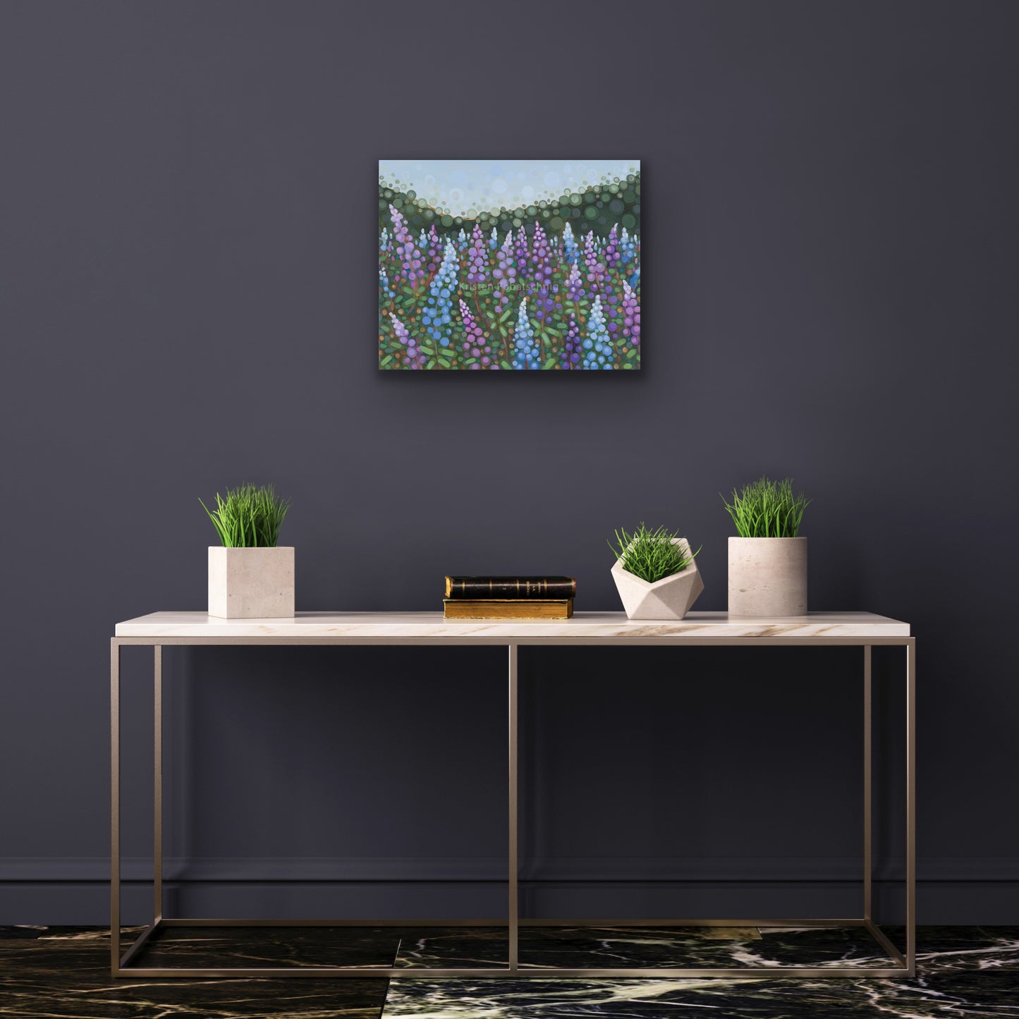 Lupines - Canvas Print