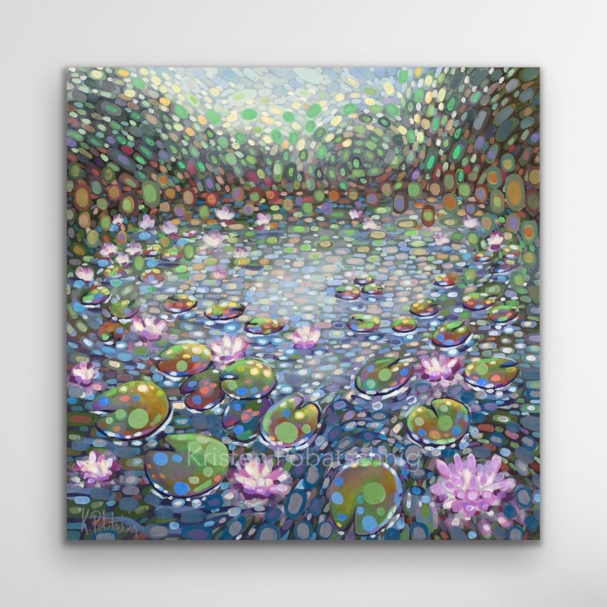 Swirling Waters Canvas Print