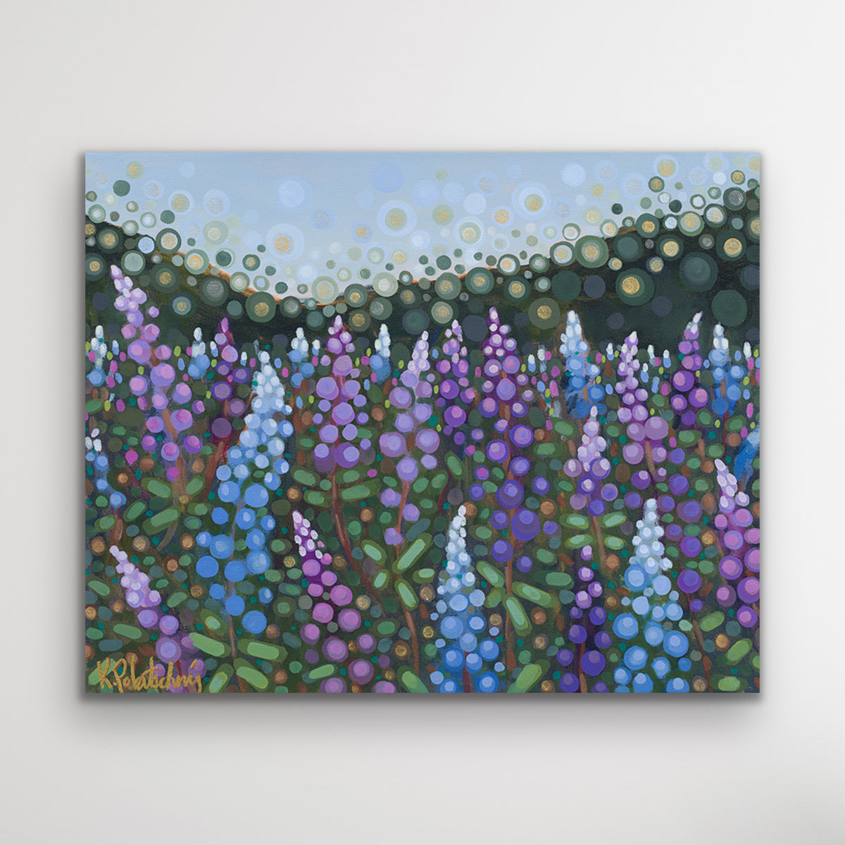 Lupines - Canvas Print
