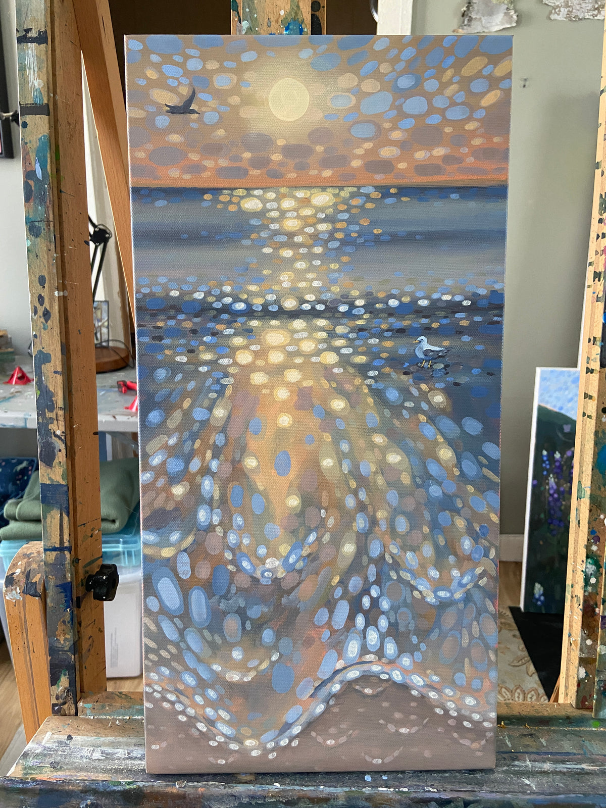 Blossoming Sunrise - original painting