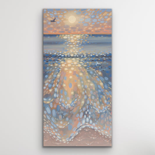 Blossoming Sunrise - canvas print