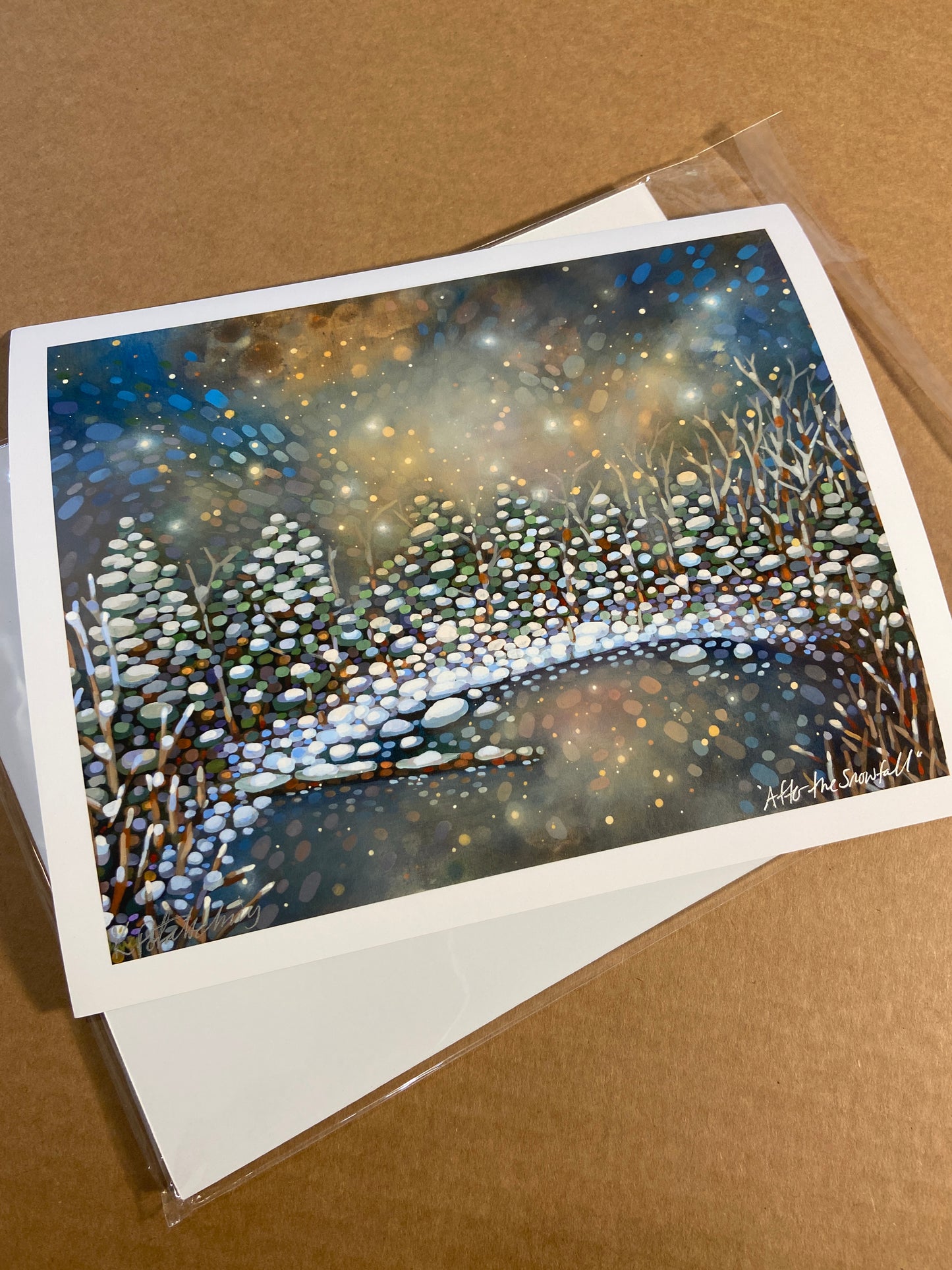 After the Snowfall - 8"x10" Fine Art Print