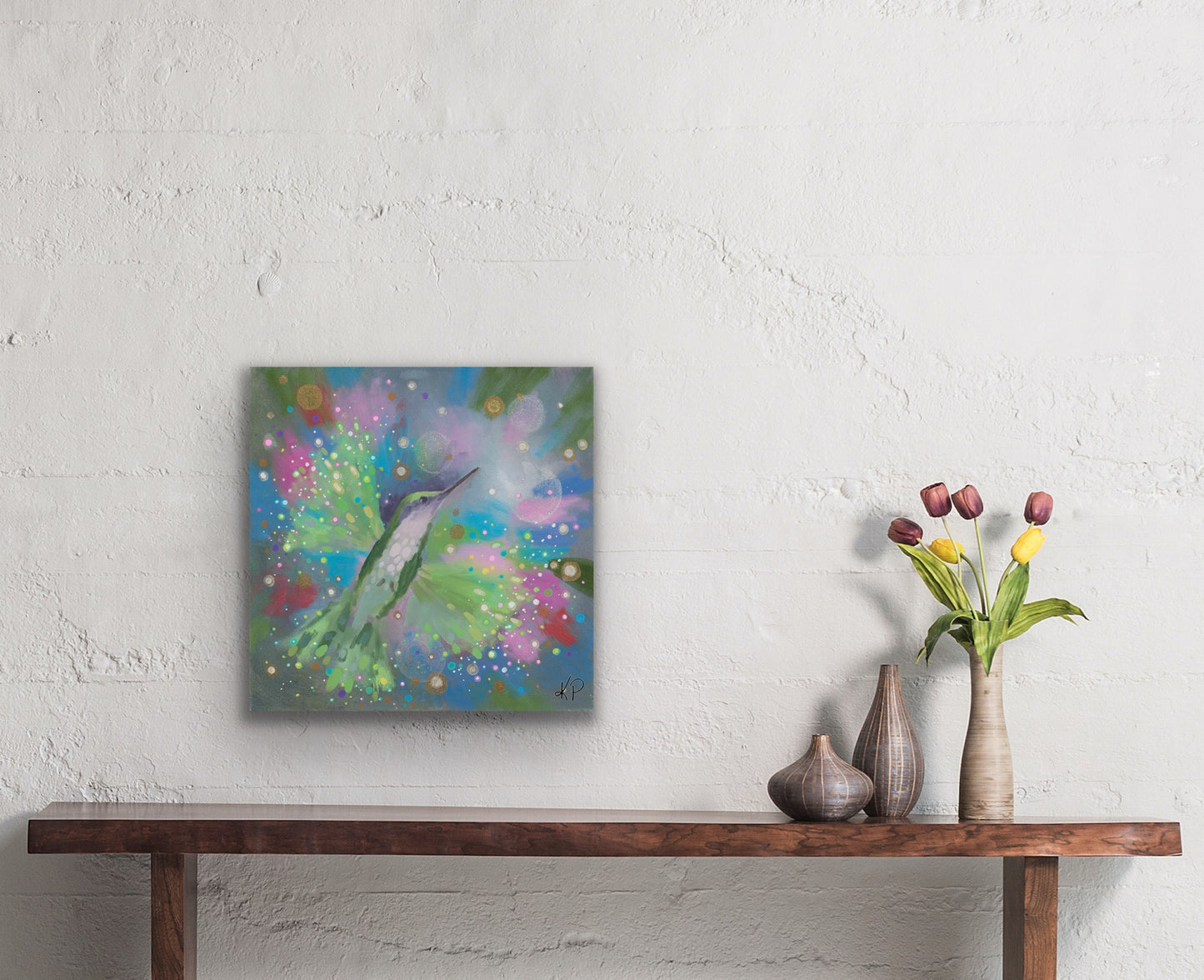 Number 12 Hummingbird in Flight: “Celebration”