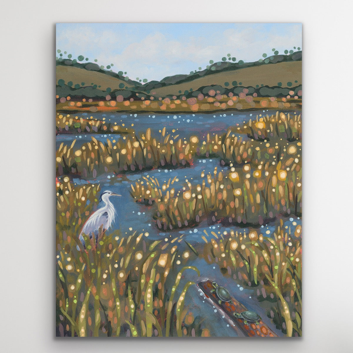 “Marsh Light” original painting