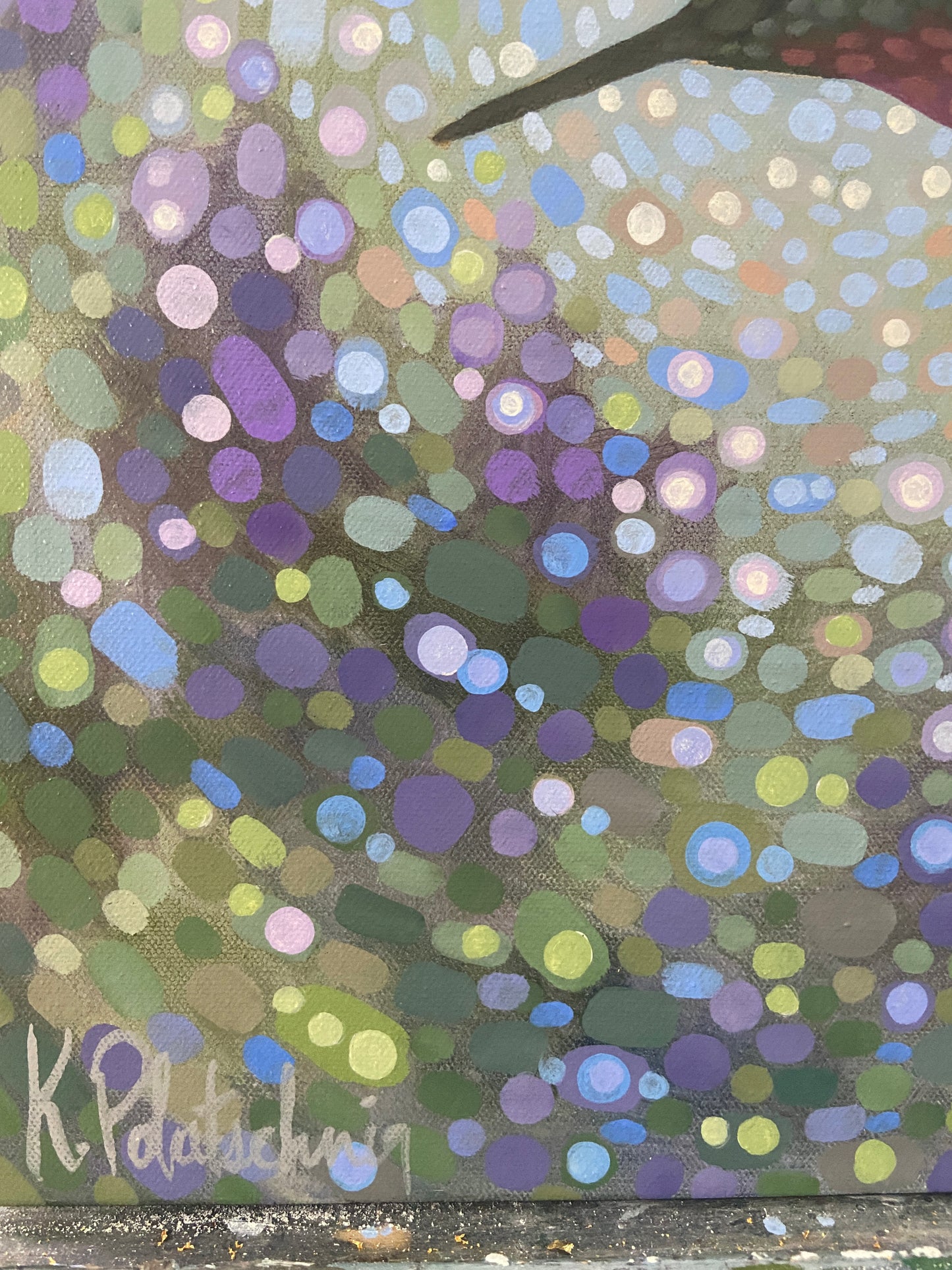“Hummingbird in Flight 14: Floral Flutter”