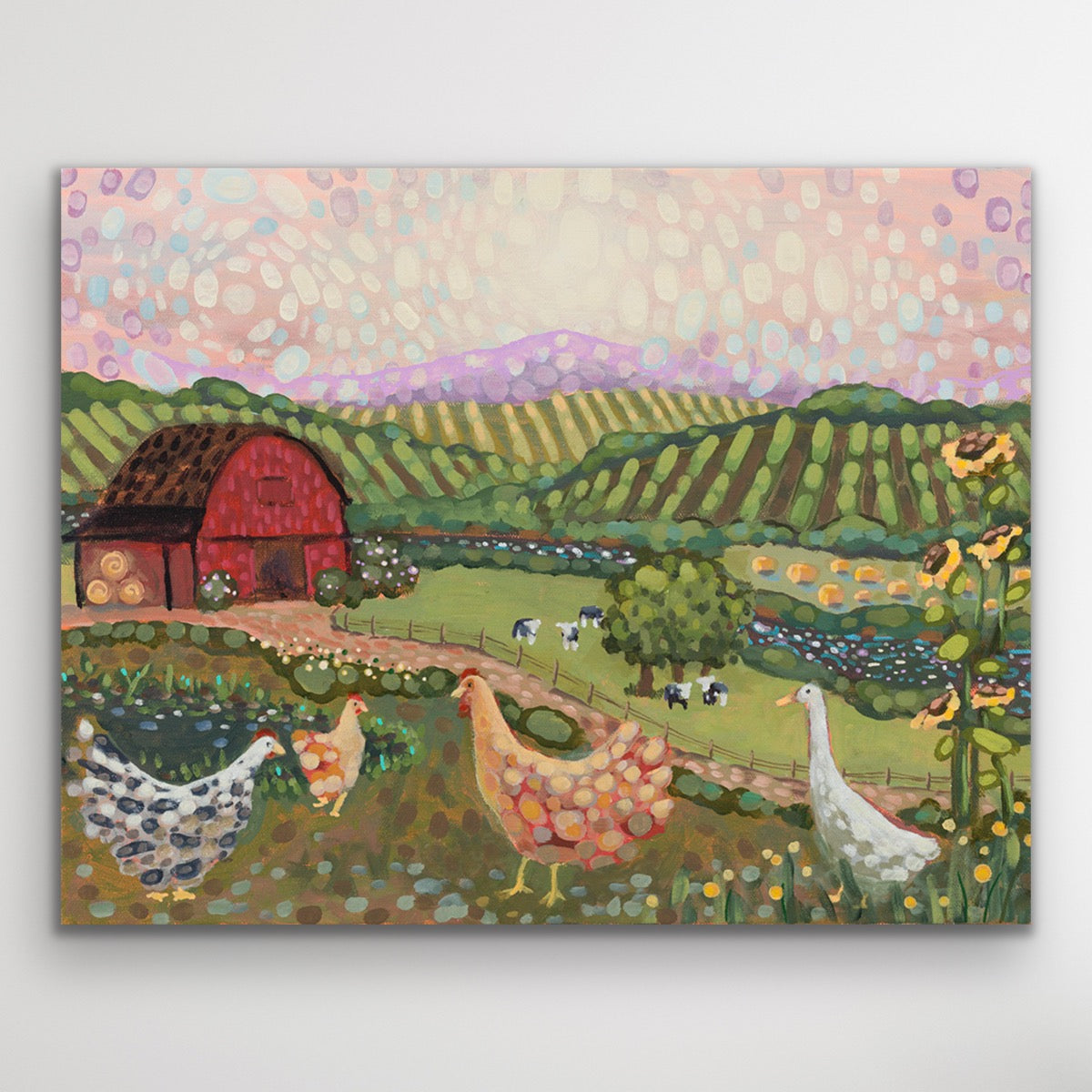“Farm Friends” canvas print