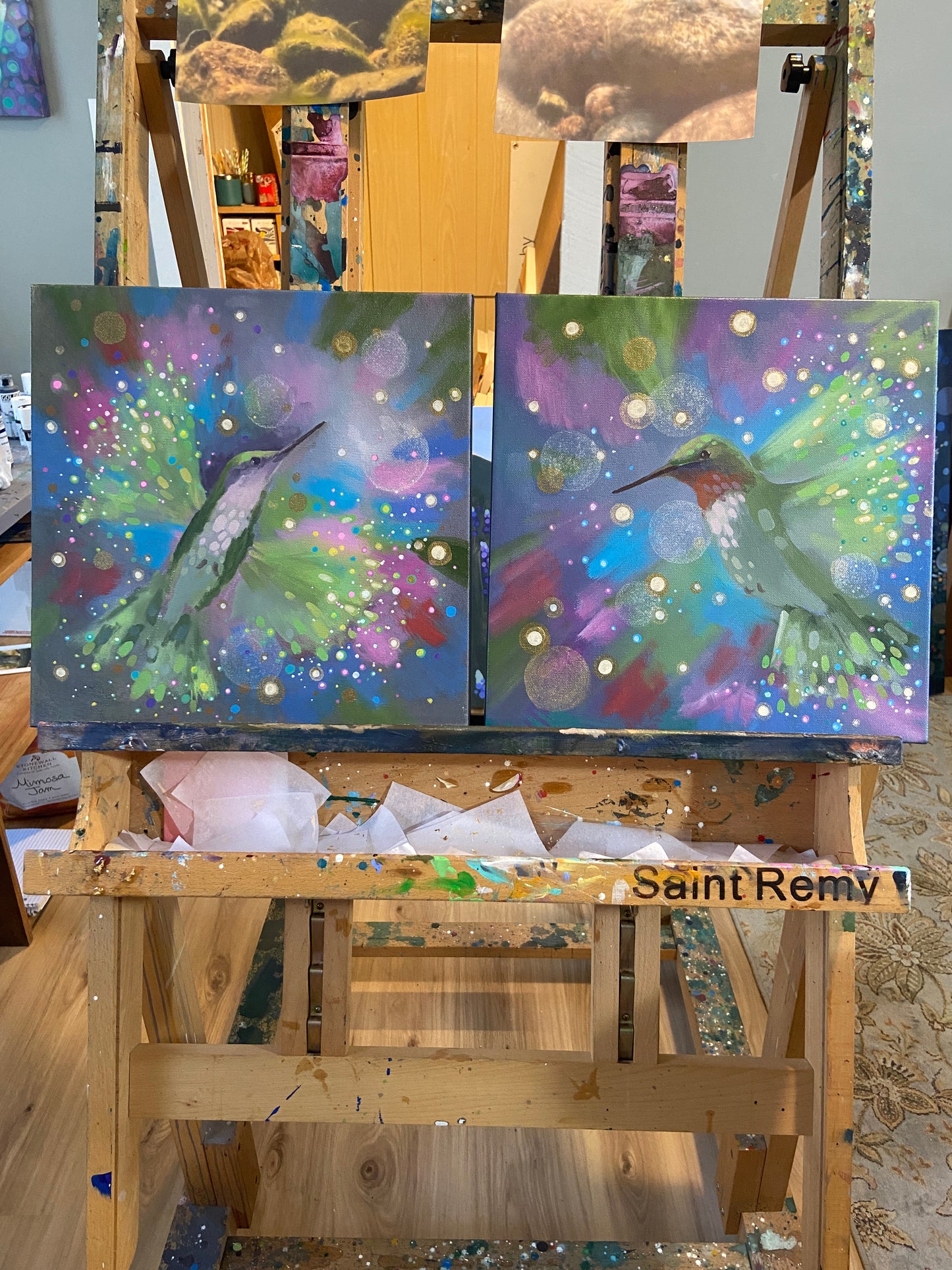 Hummingbird in Flight 12: Celebration