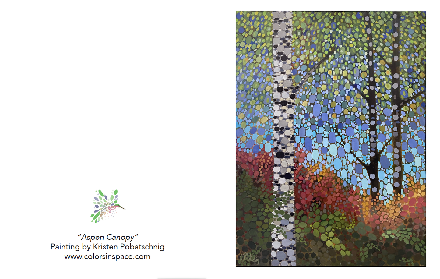 "Aspen Canopy" Note Cards