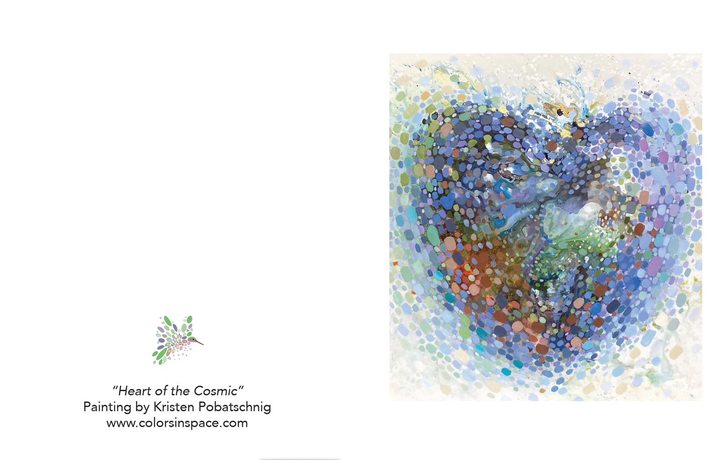 "Heart of the Cosmic" Note Cards