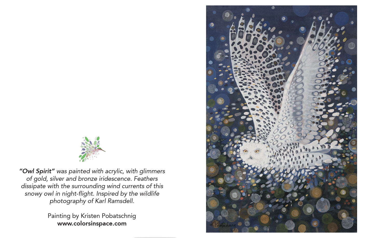 "Owl Spirit" Note Cards