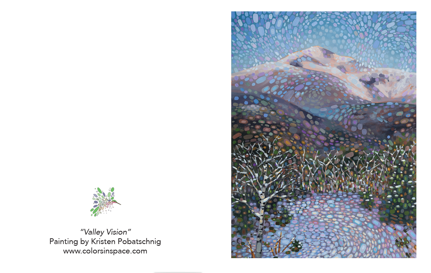"Valley Vision" Note Cards