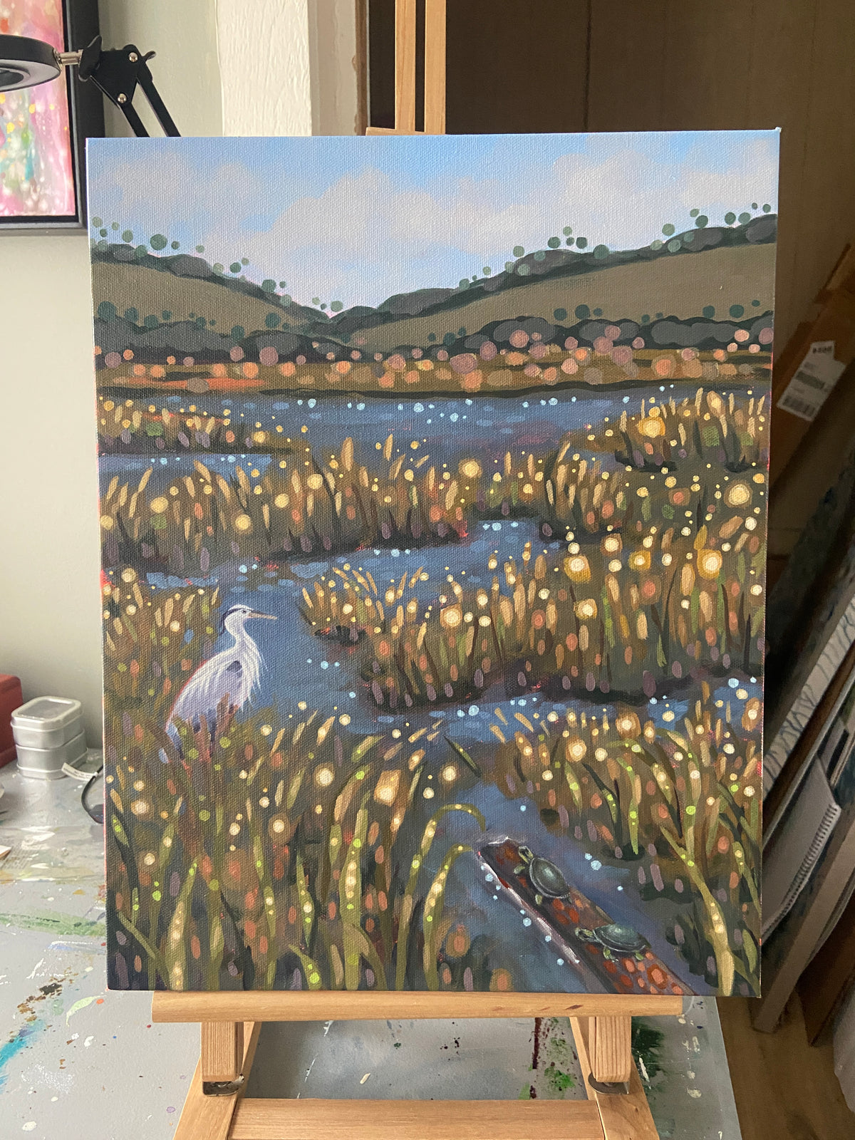 “Marsh Light” original painting