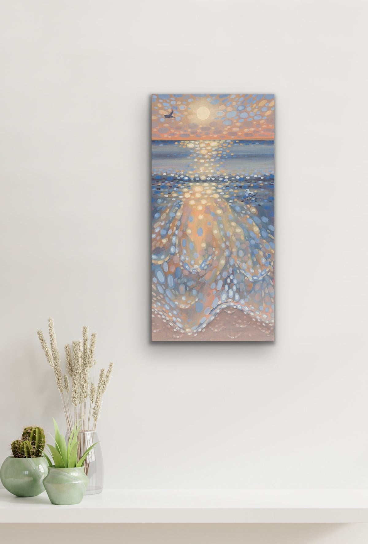 Blossoming Sunrise - canvas print