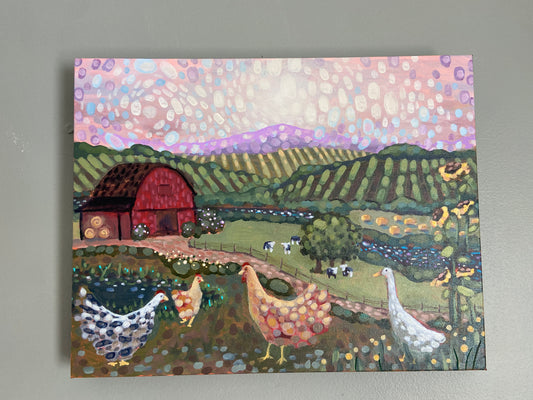 “Farm Friends” original painting