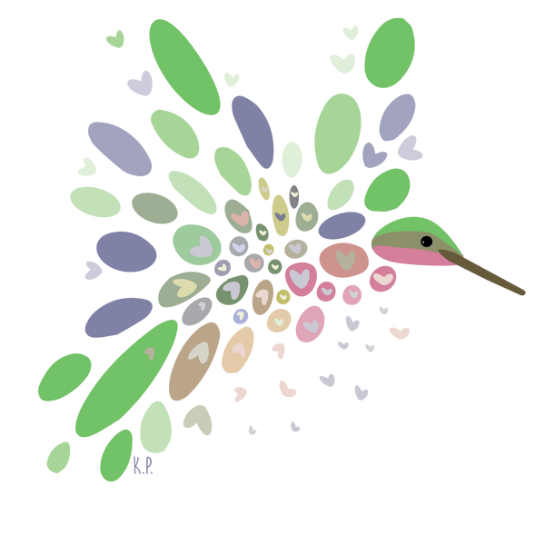 Colors in Space - Art by Kristen Pobatschnig