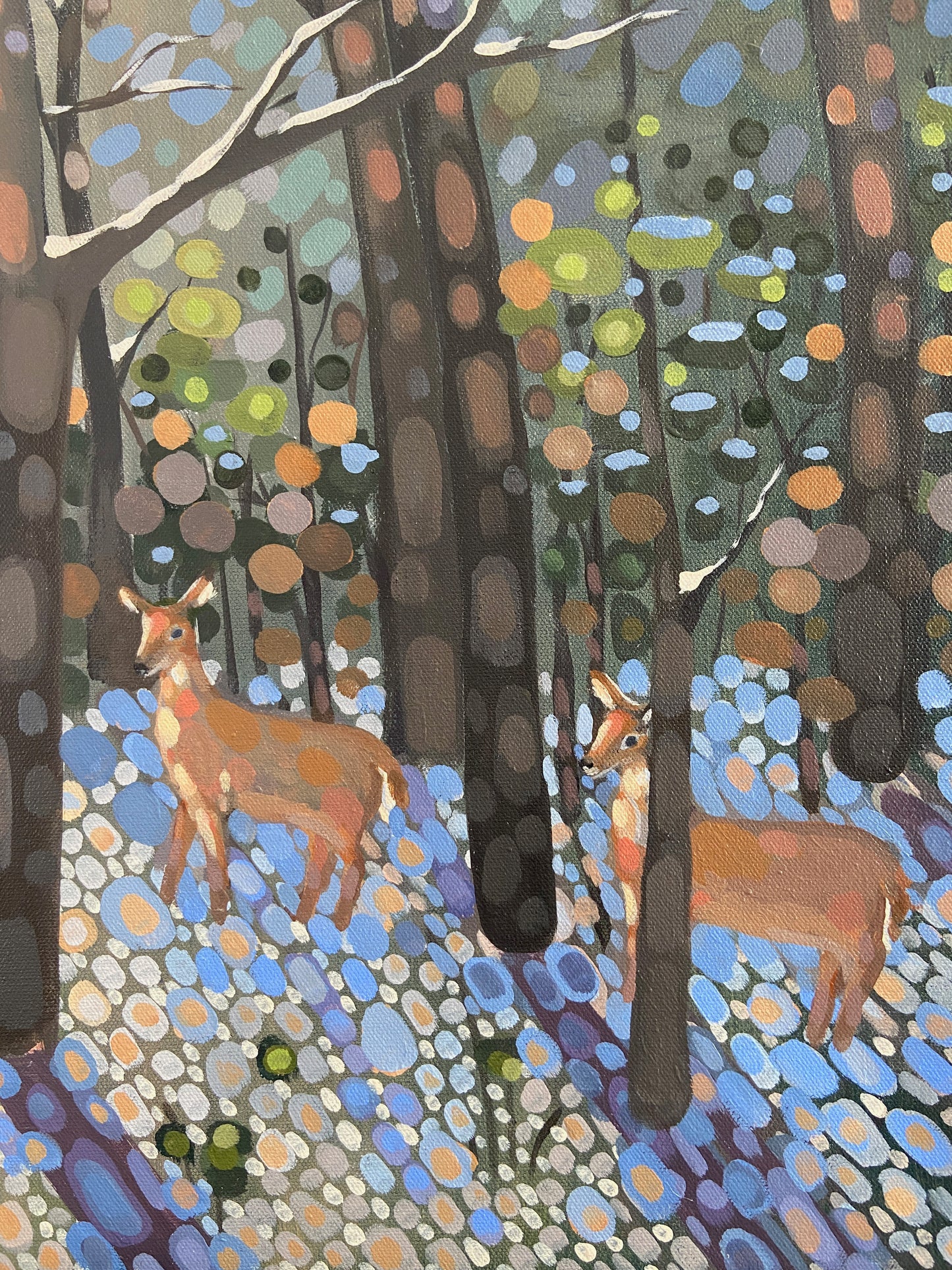 Catching the Light - Original 36"x36" Painting