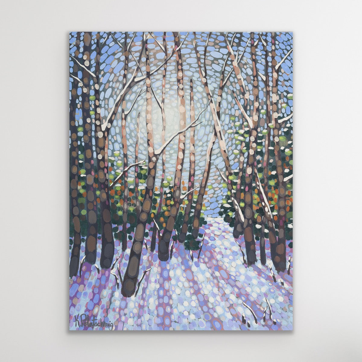 “Chasing the Winter Sun” Canvas Print