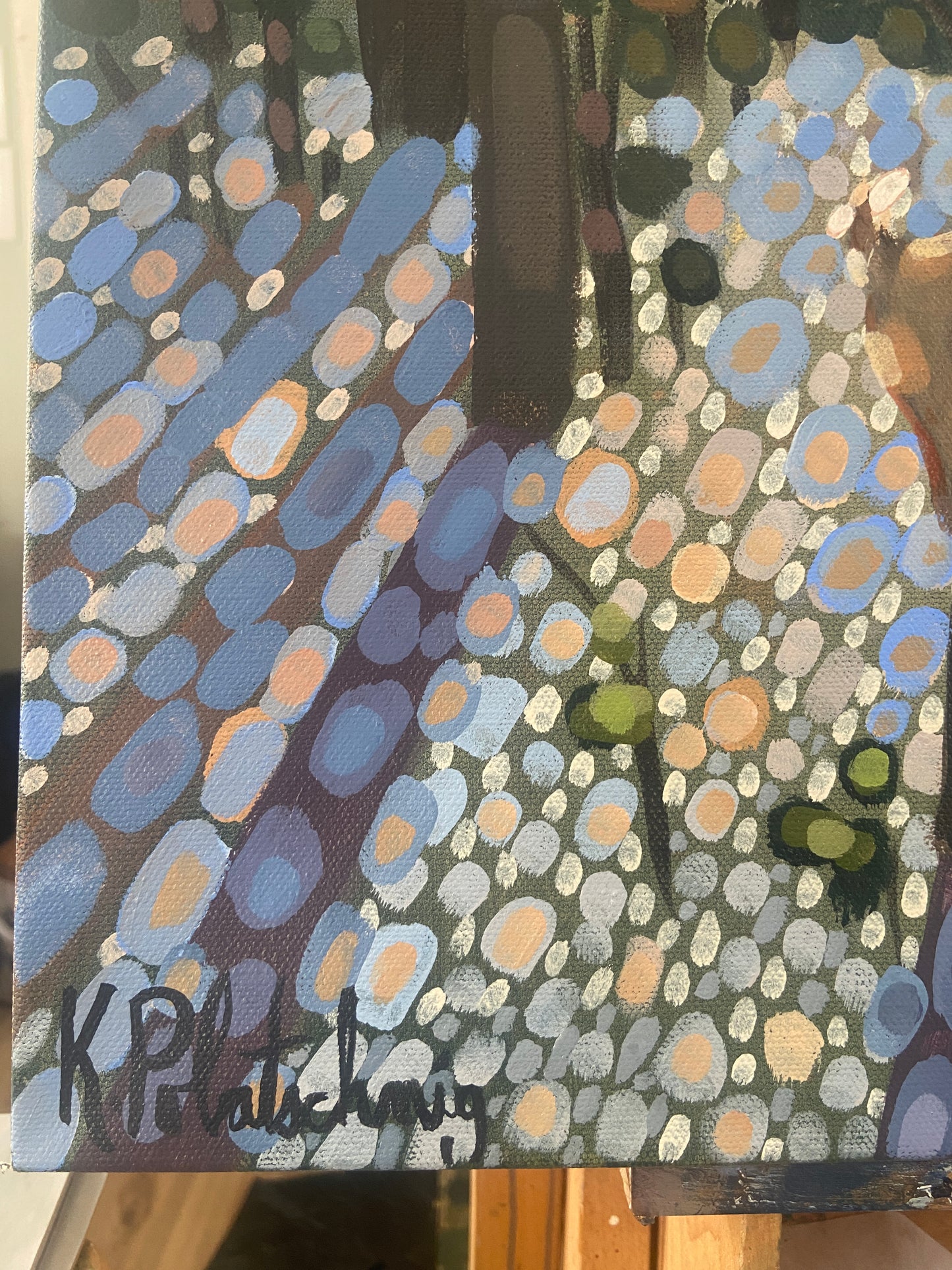 Catching the Light - Original 36"x36" Painting