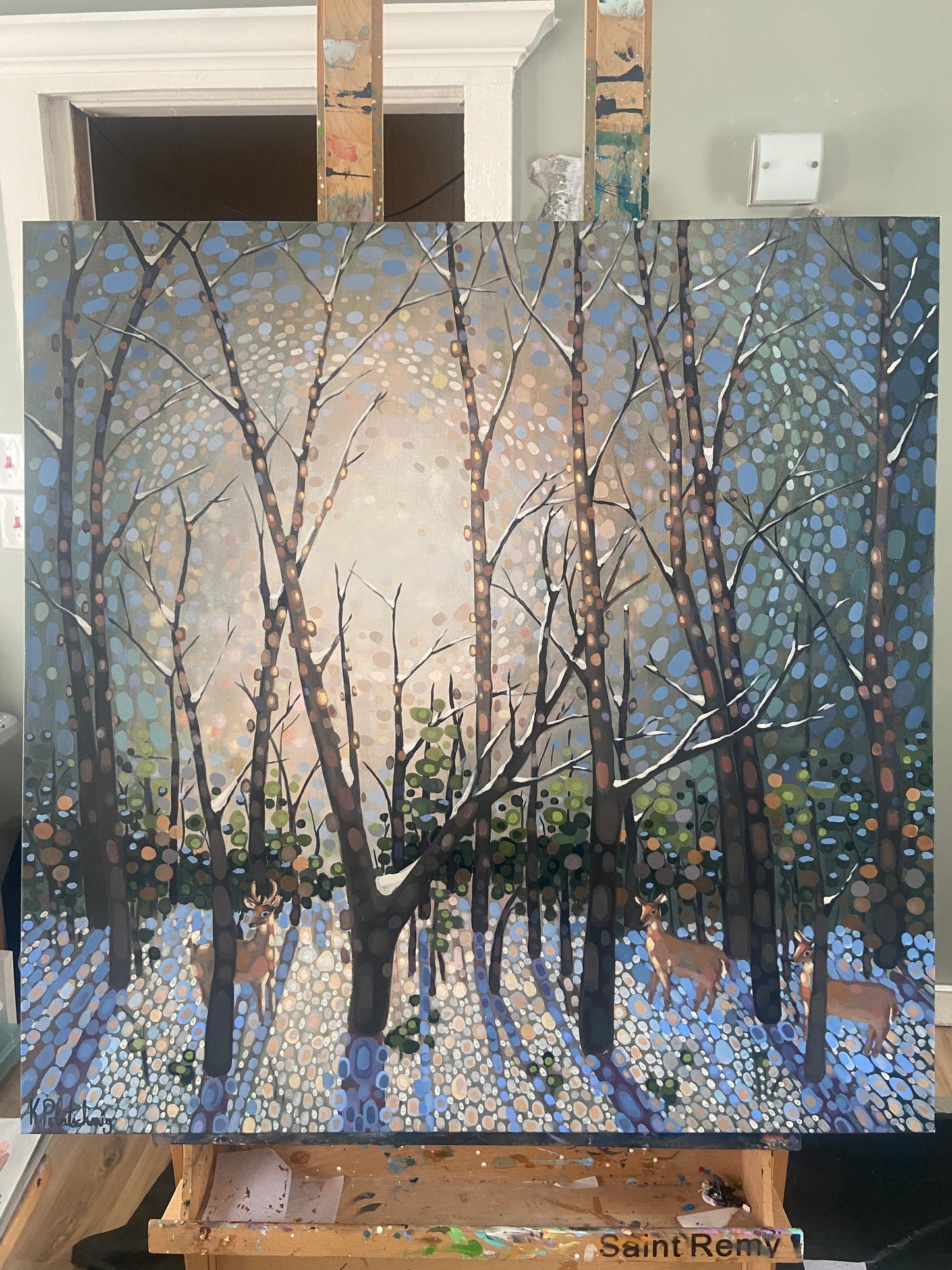 Catching the Light - Original 36"x36" Painting