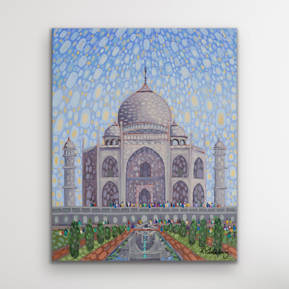 Taj Mahal - Canvas Print