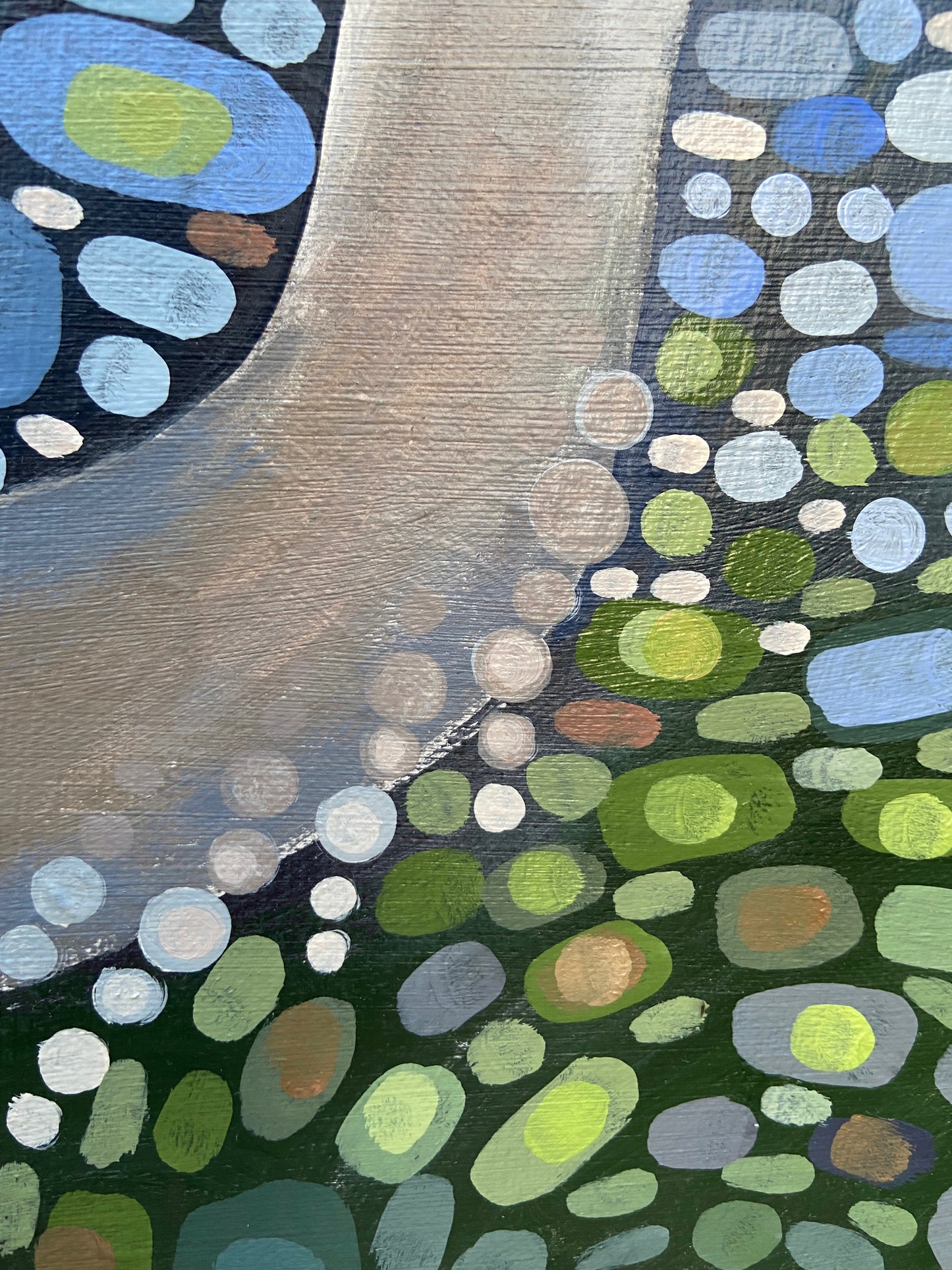 "Departure" Great Blue Heron Original Painting