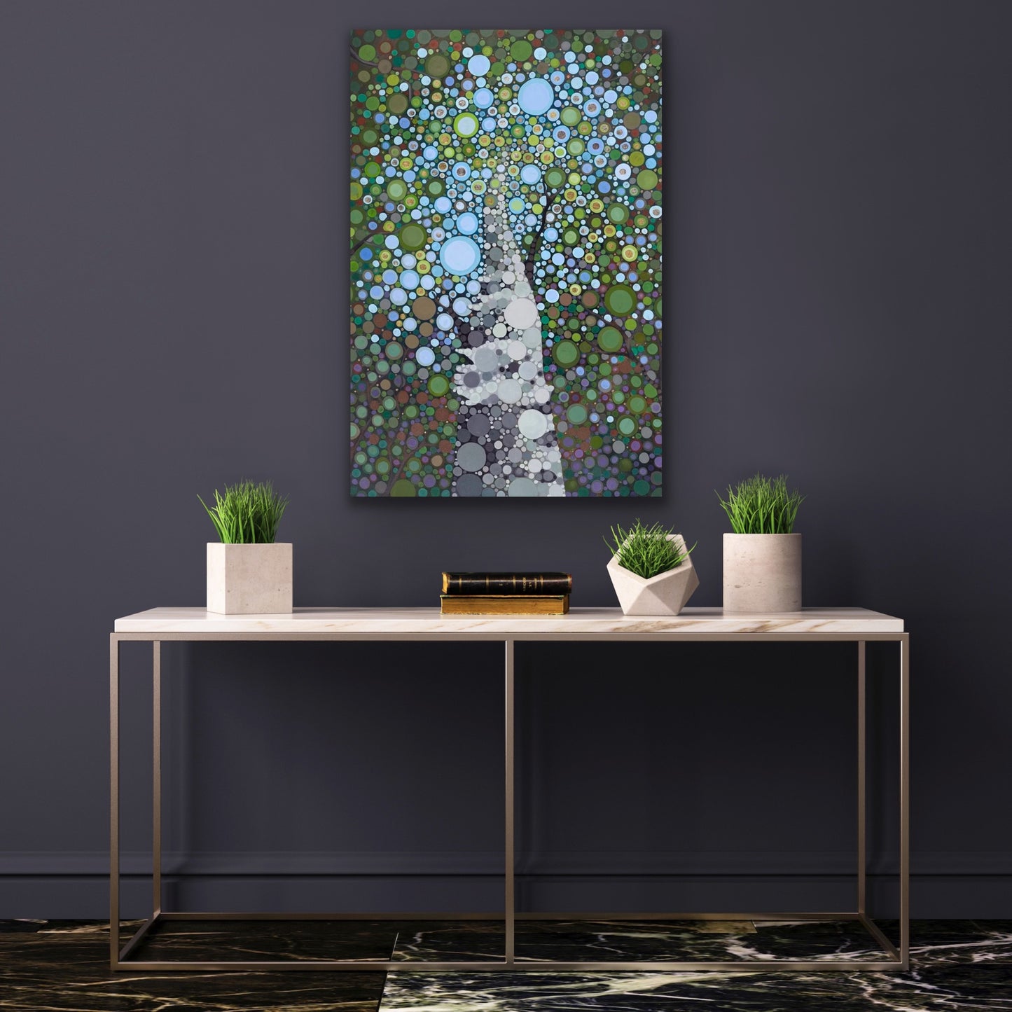 Looking Up Canvas Print