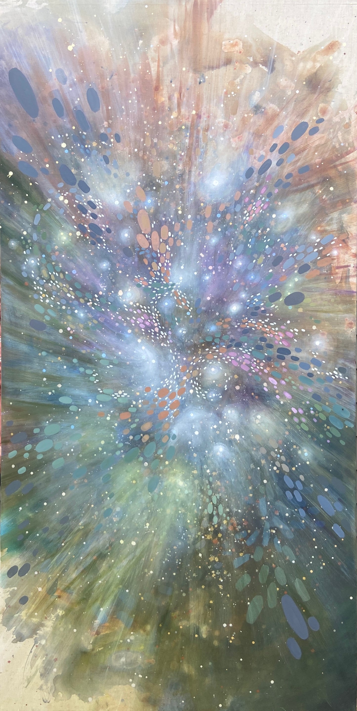 Cosmic Convergence - Original Oversized Painting