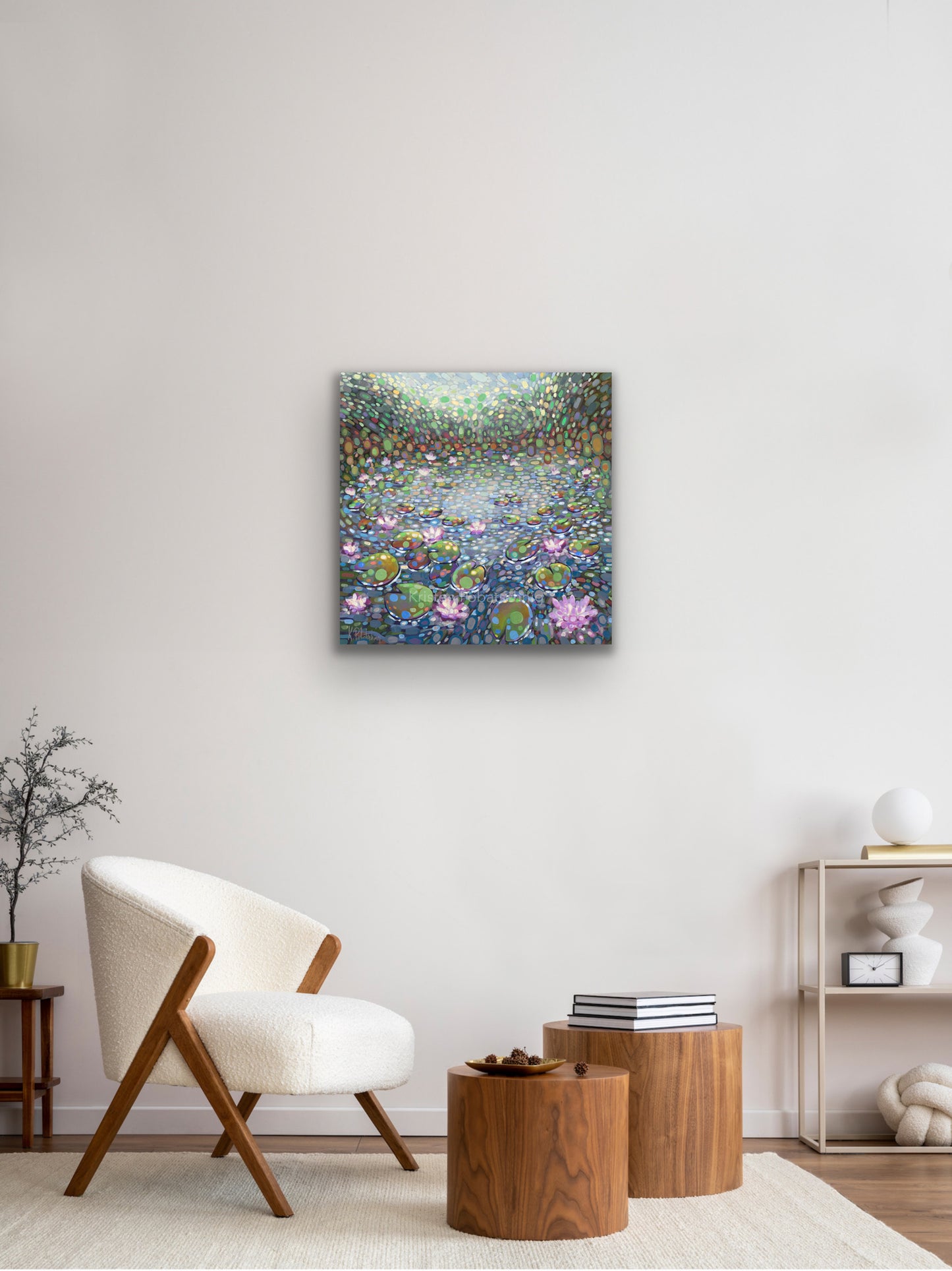 Swirling Waters Canvas Print