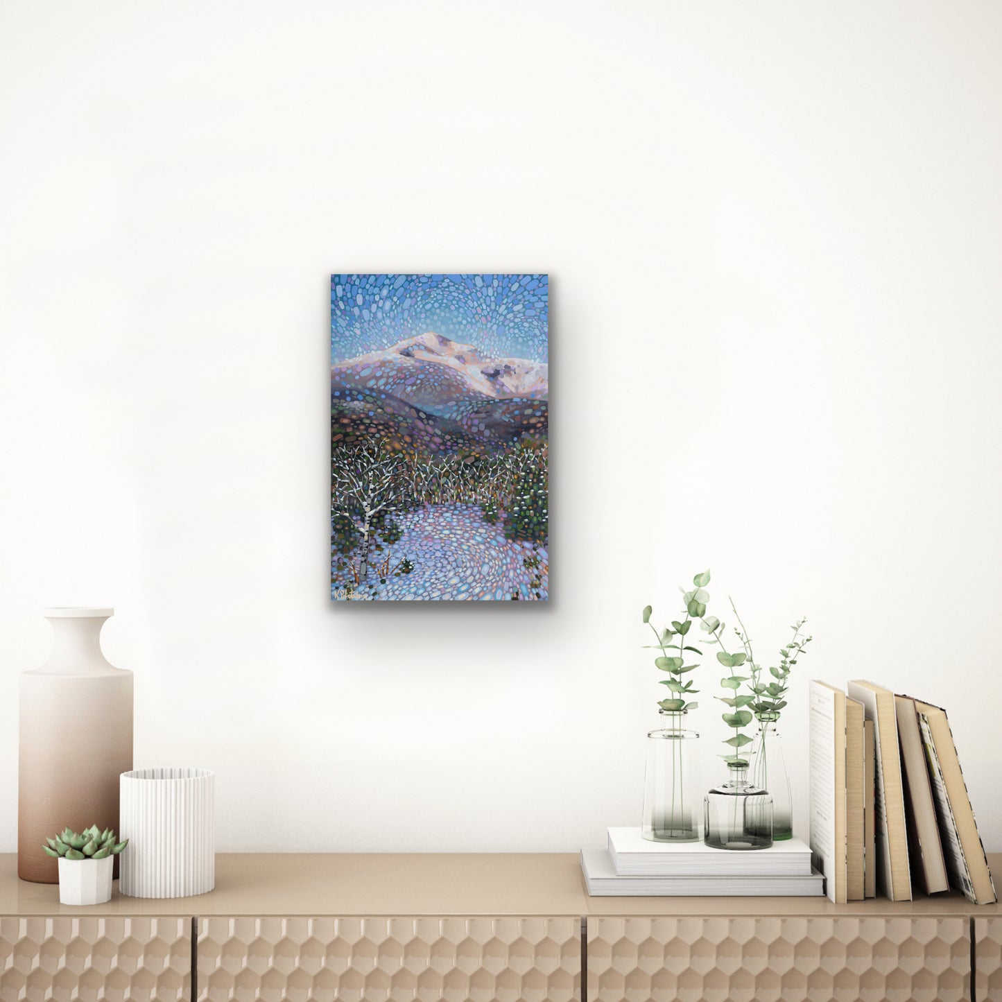 Moving Mountains: Valley Vision Canvas Print