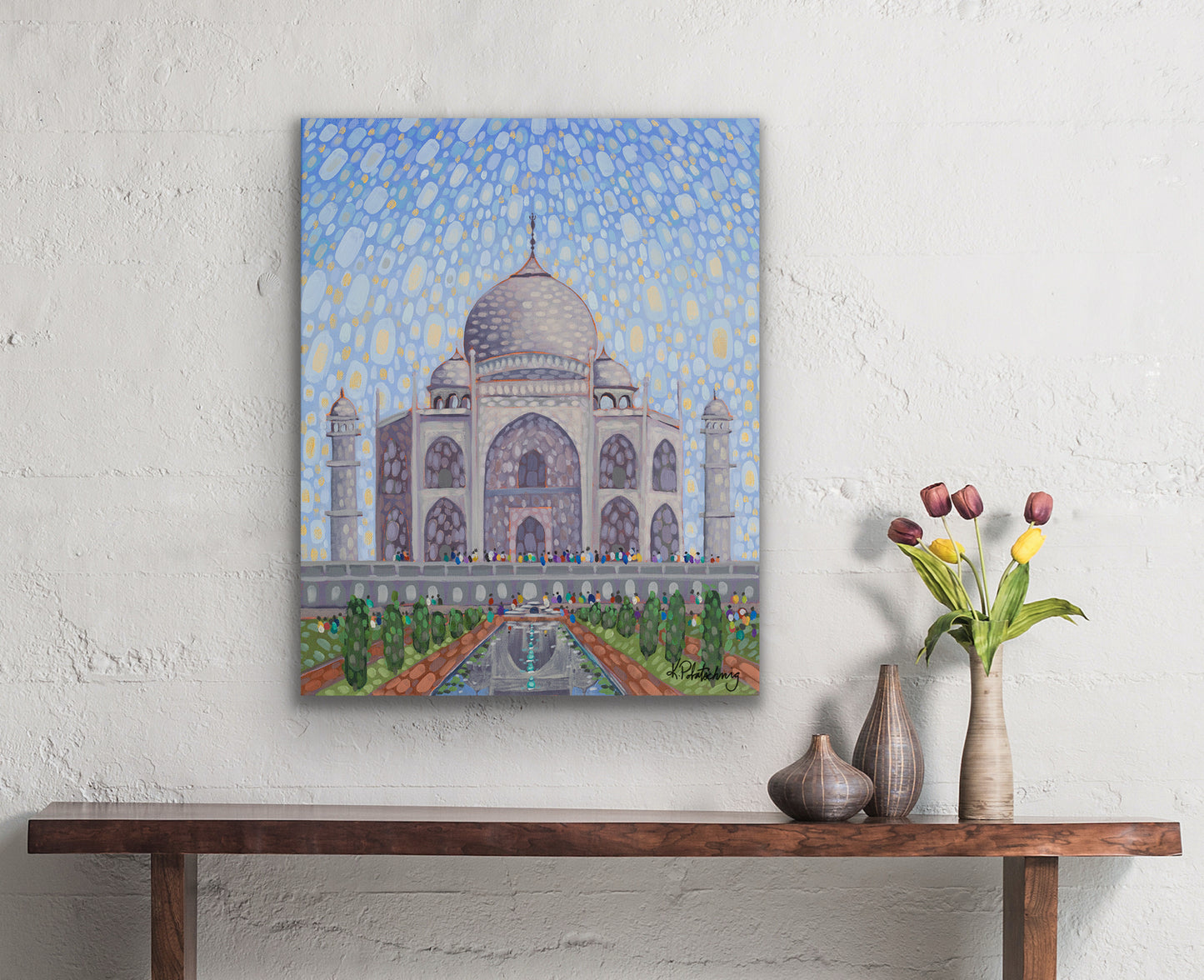 Taj Mahal - Canvas Print