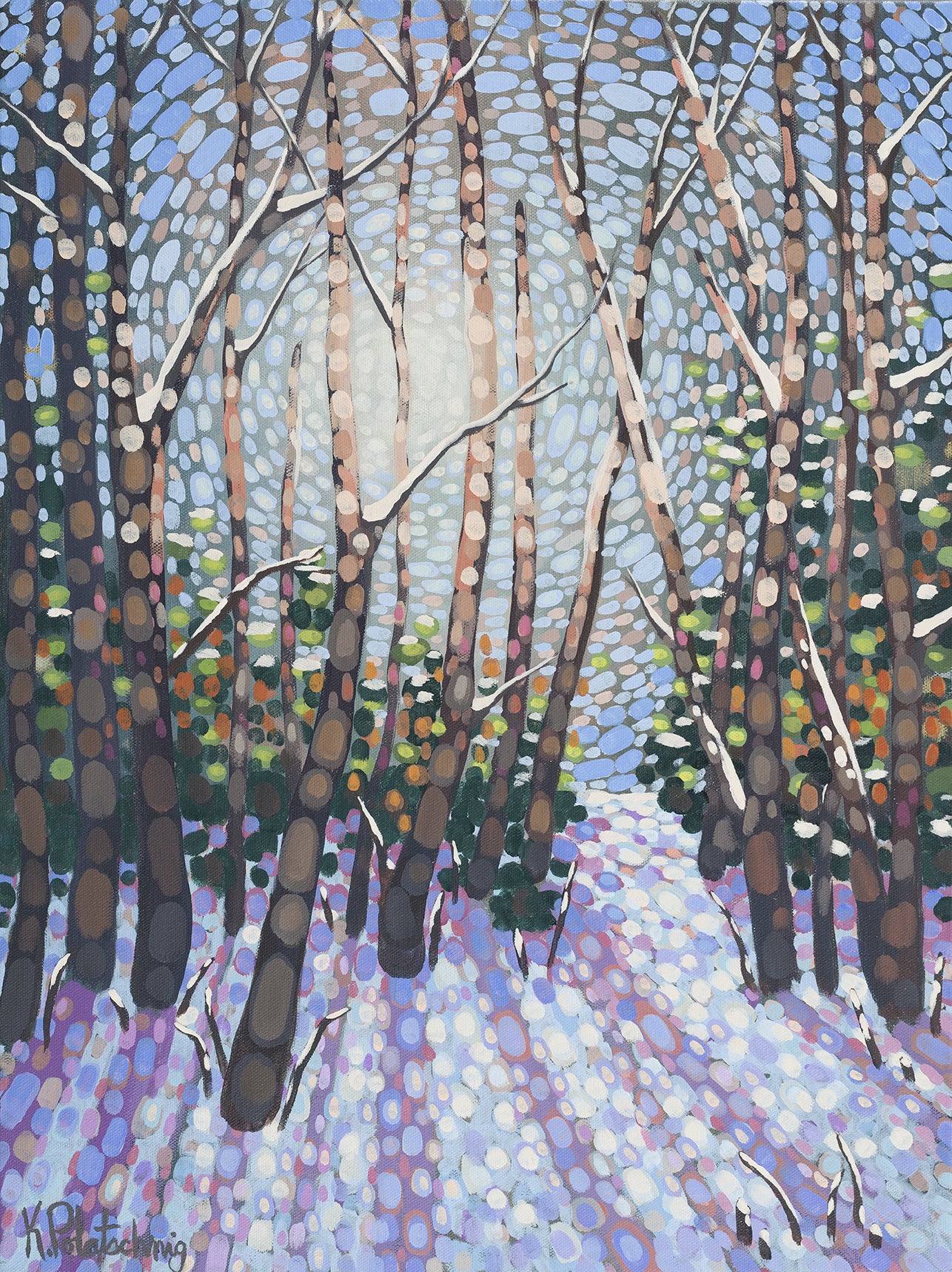 “Chasing the Winter Sun” Canvas Print