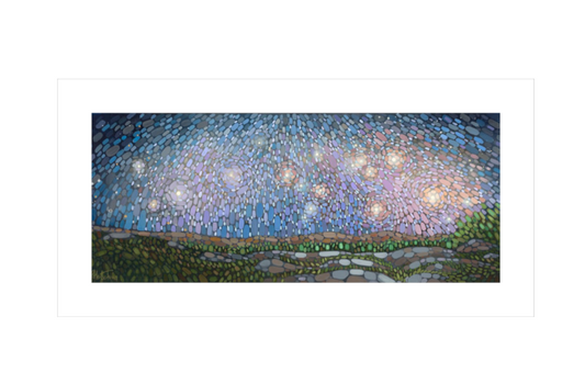 Starry Ascent - 5"x12" Fine Art Print