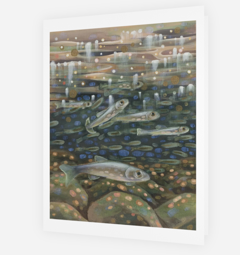 "Catching Minnows" Note Cards