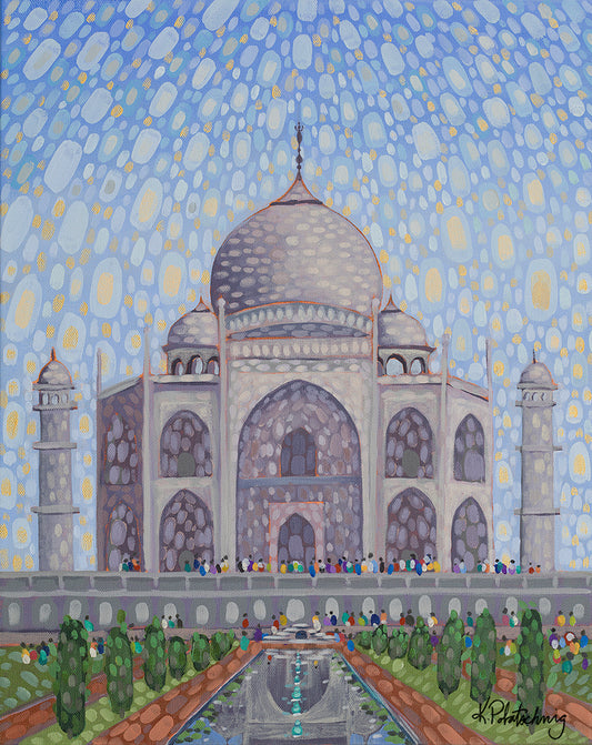Taj Mahal - Canvas Print